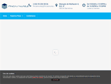 Tablet Screenshot of fincasnunez.com
